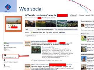 Web social

   1 . Site   2 . Web     3.          4.
                                   Internet
    web        social   Mobilité   de séjour
 