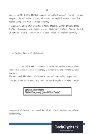 Bt0075 rdbms with mysql 2 | PDF | Databases | Computer Software and ...