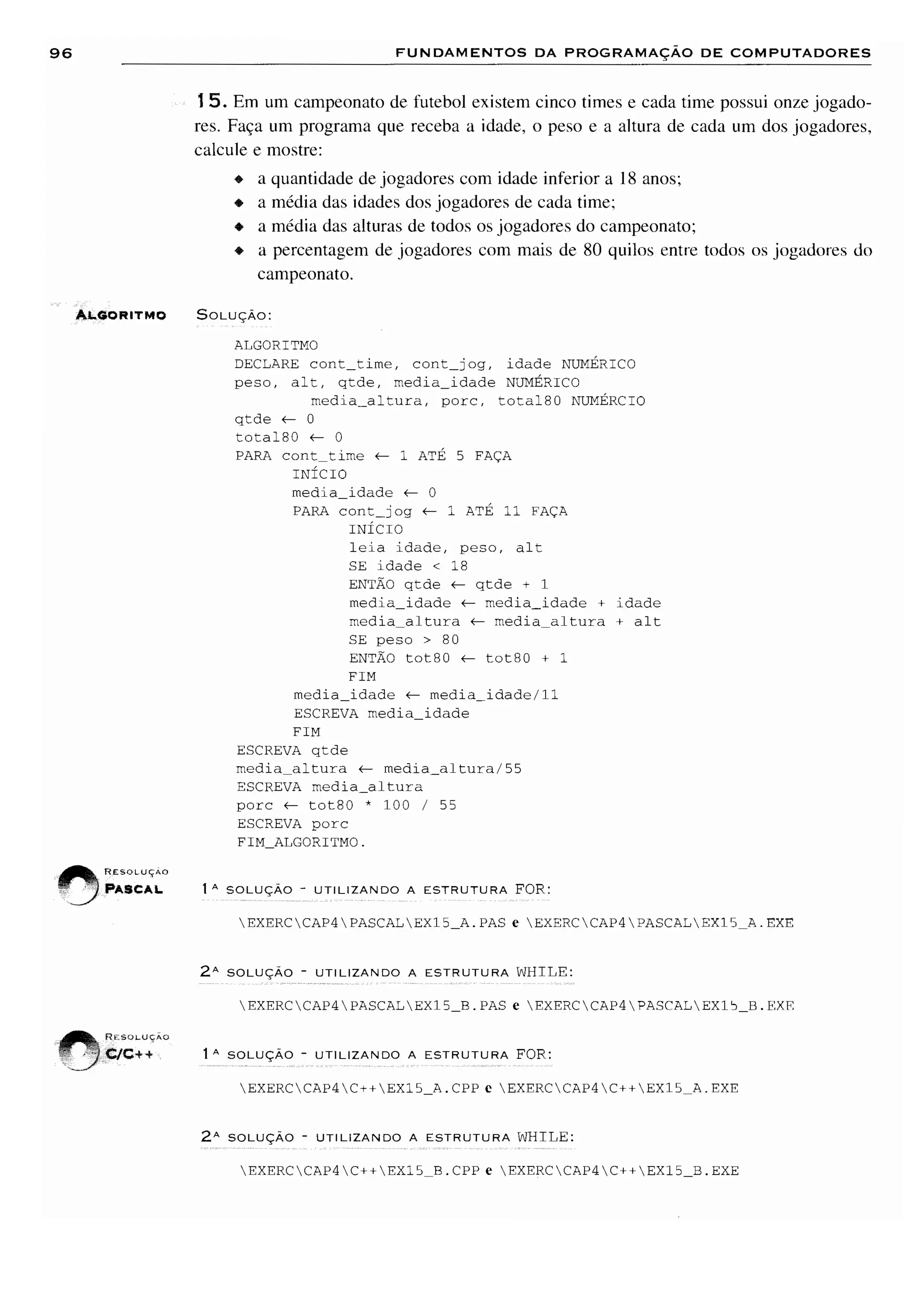 Fundamentos da programação de computadores   1ª edição
