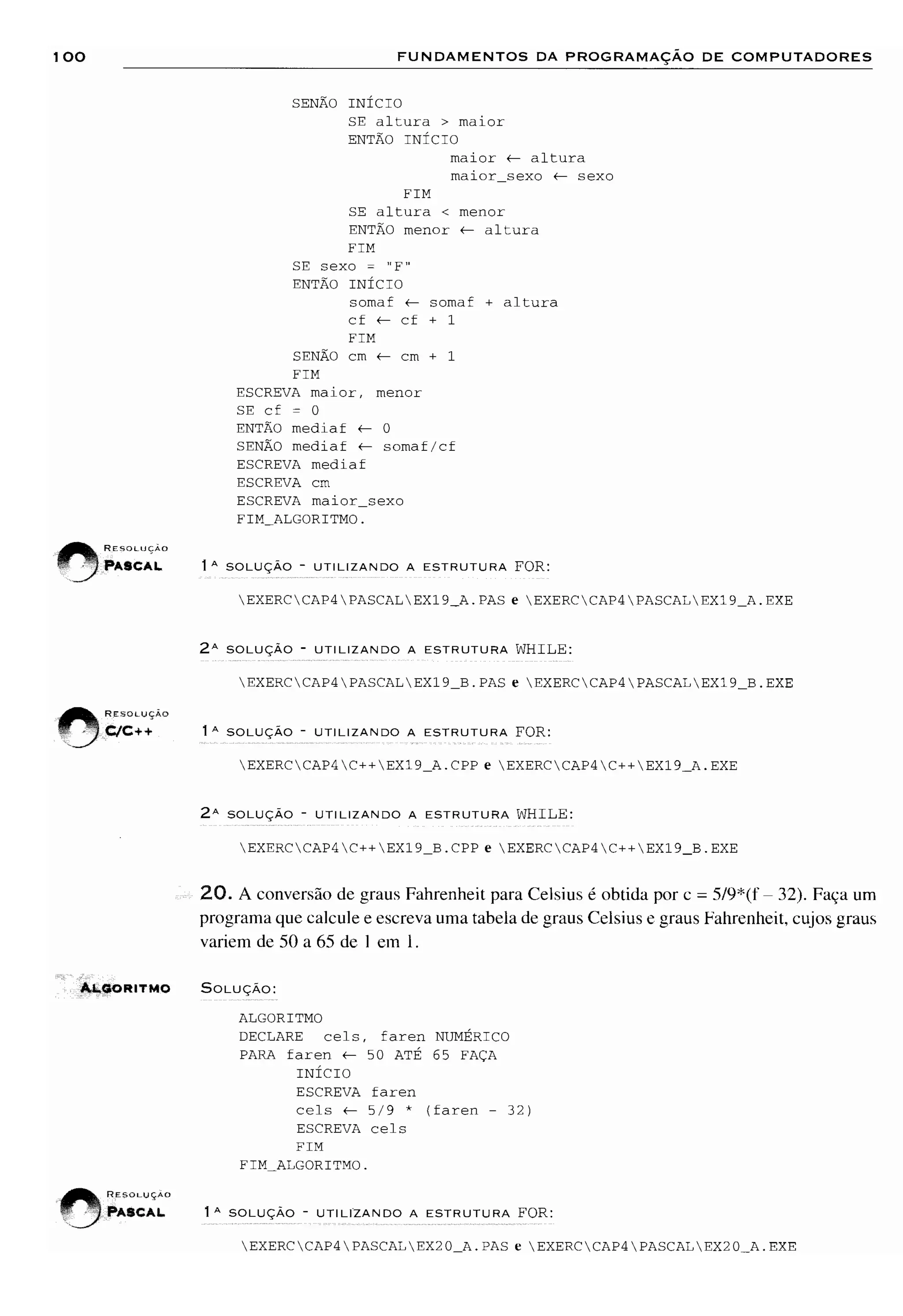 Fundamentos da programação de computadores   1ª edição