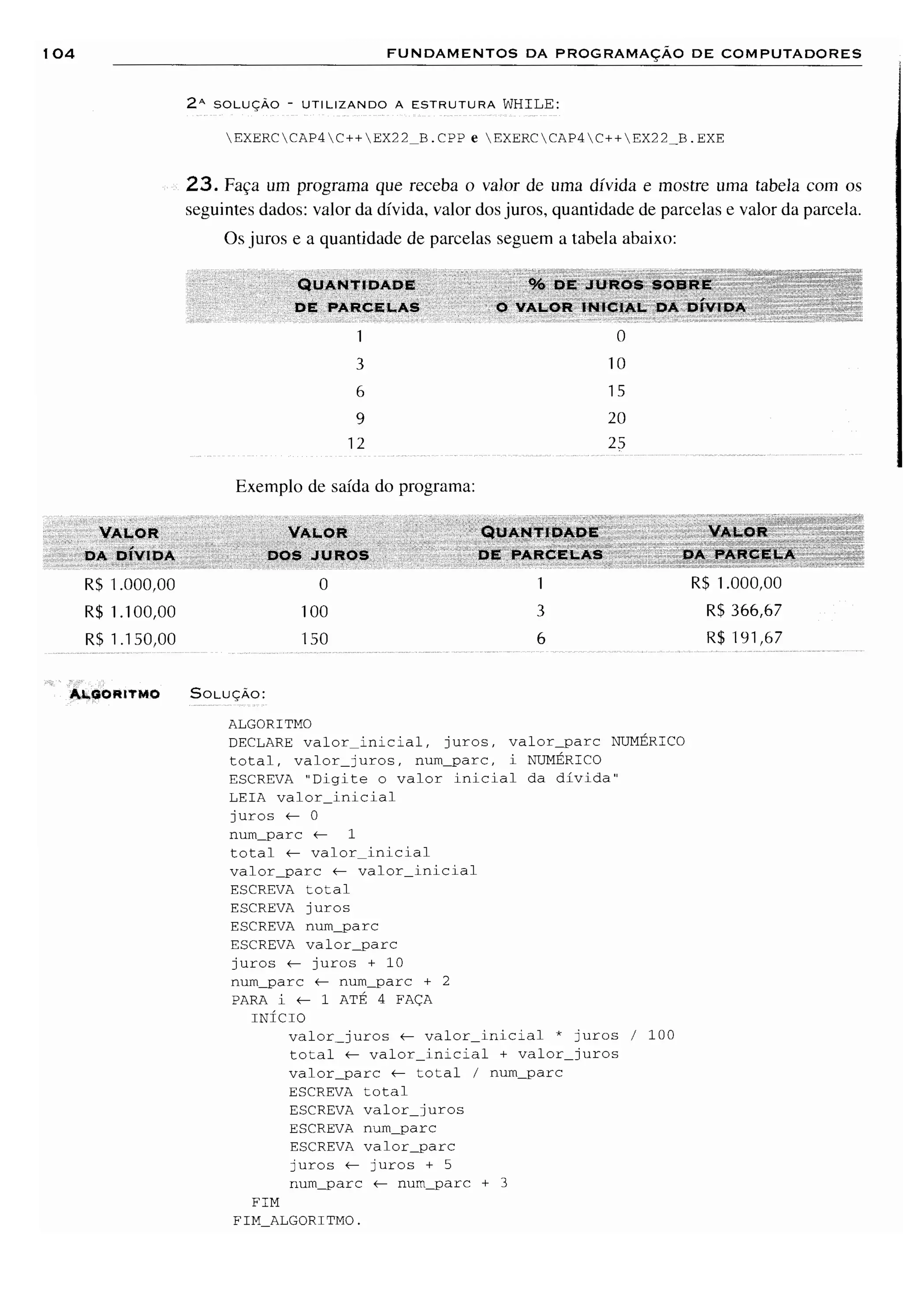 Fundamentos da programação de computadores   1ª edição