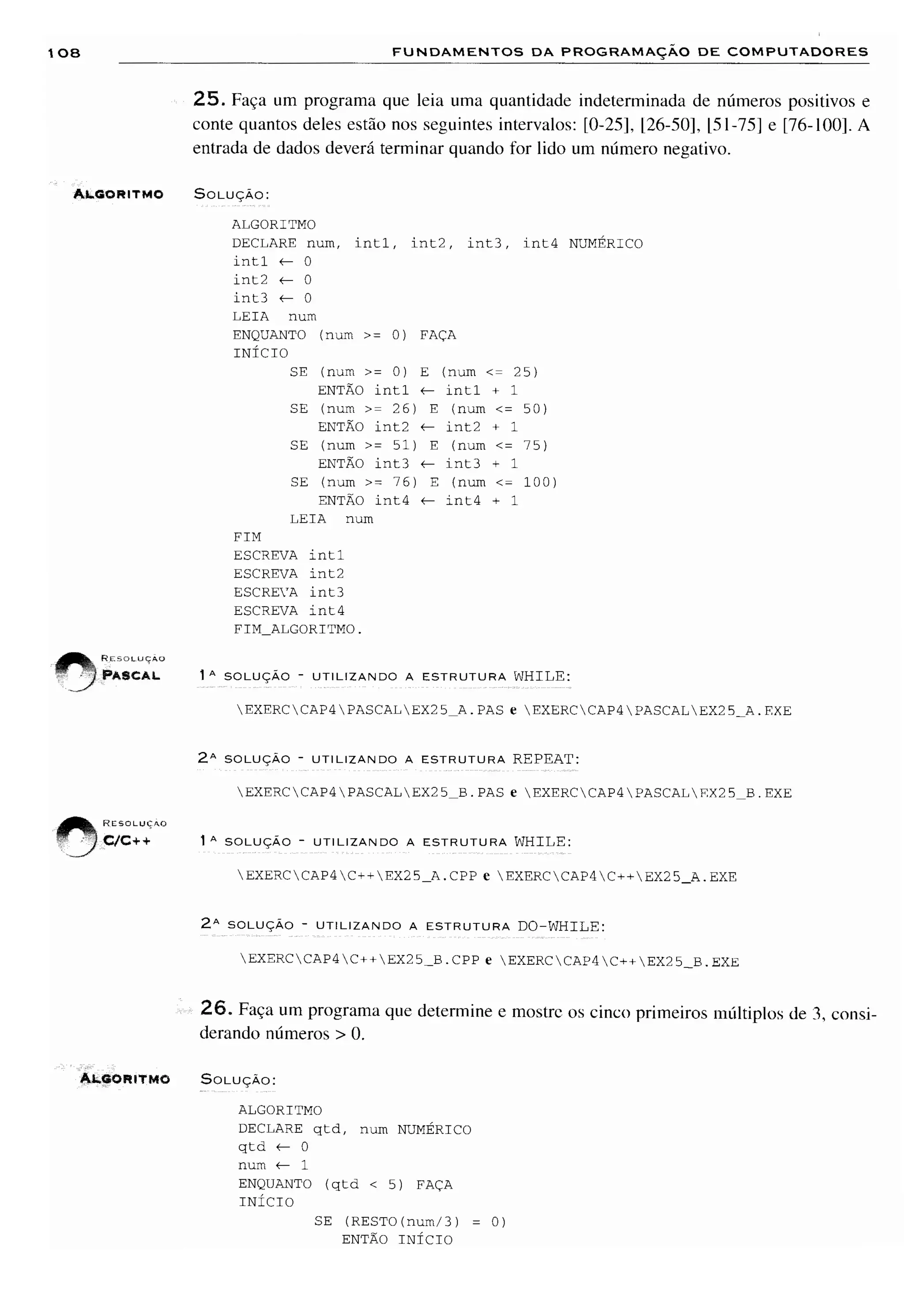Fundamentos da programação de computadores   1ª edição