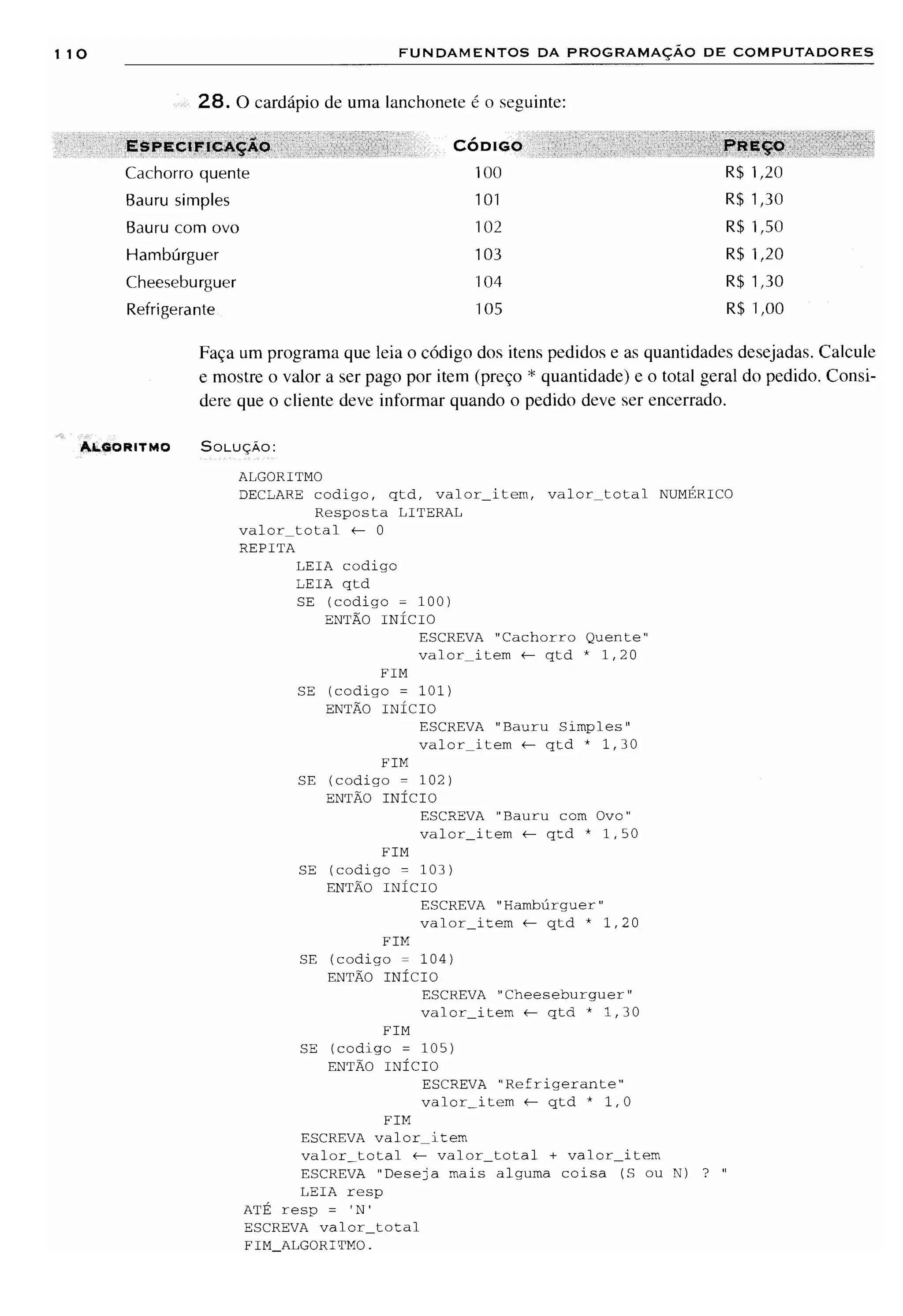 Fundamentos da programação de computadores   1ª edição