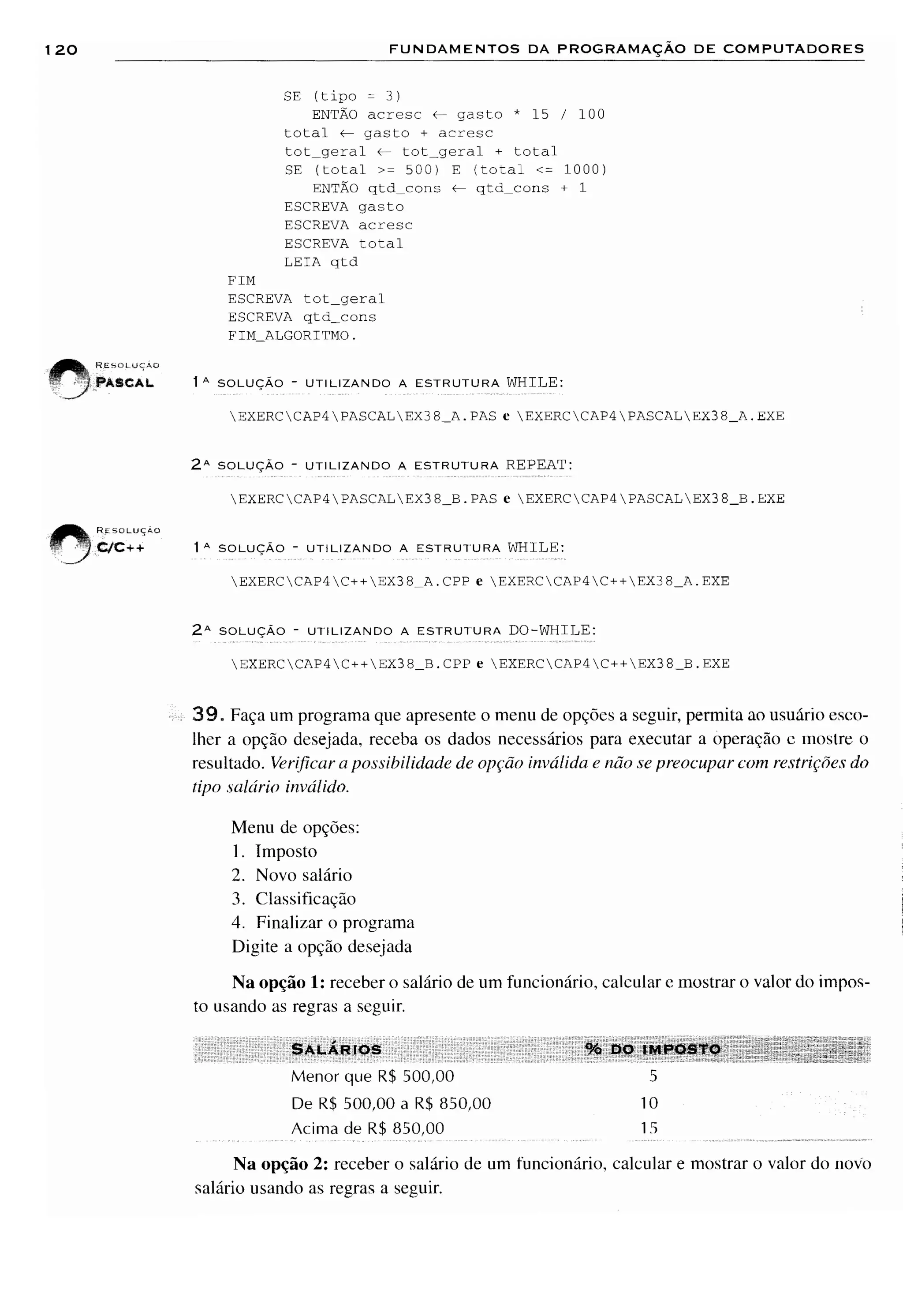 Fundamentos da programação de computadores   1ª edição