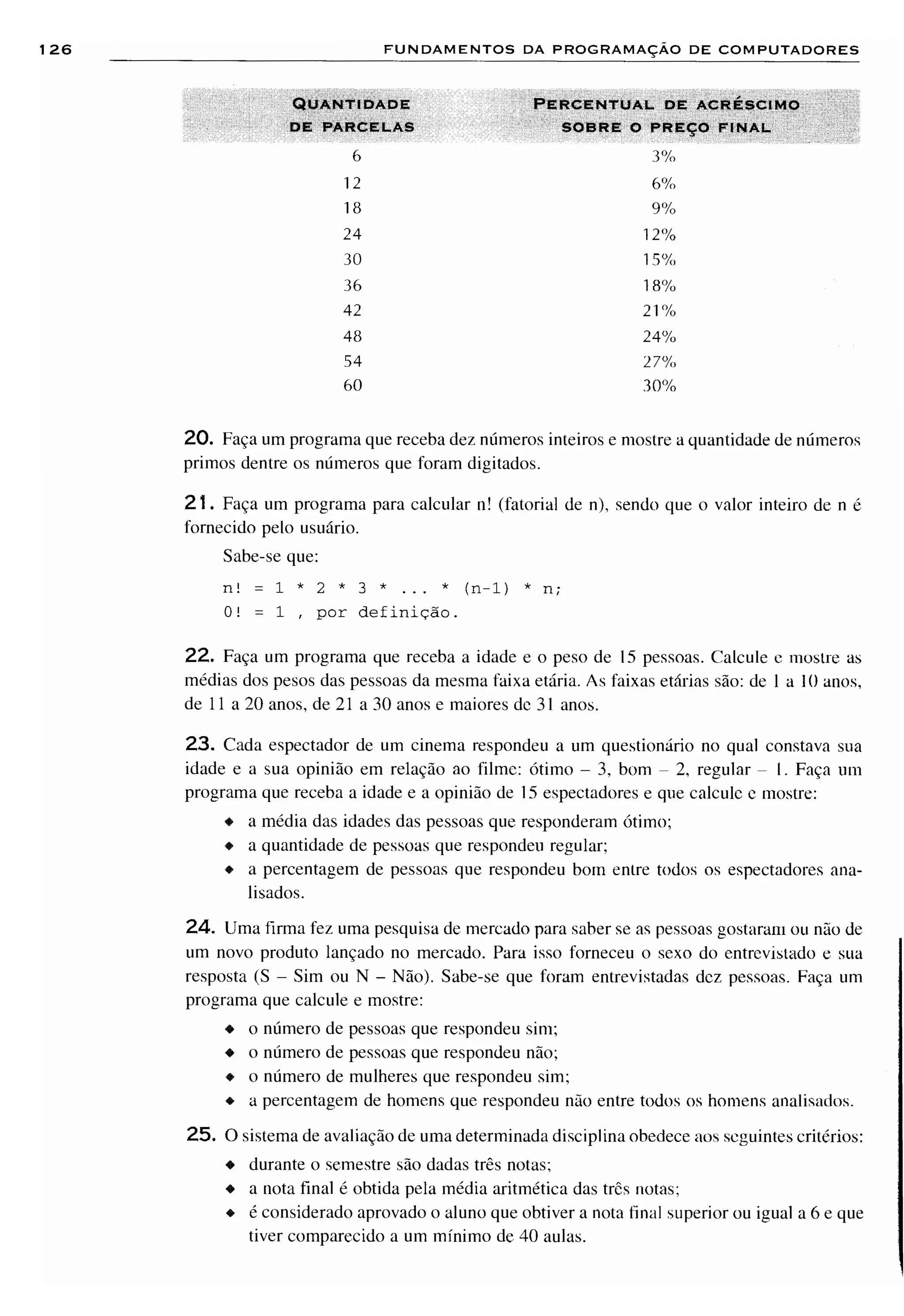 Fundamentos da programação de computadores   1ª edição