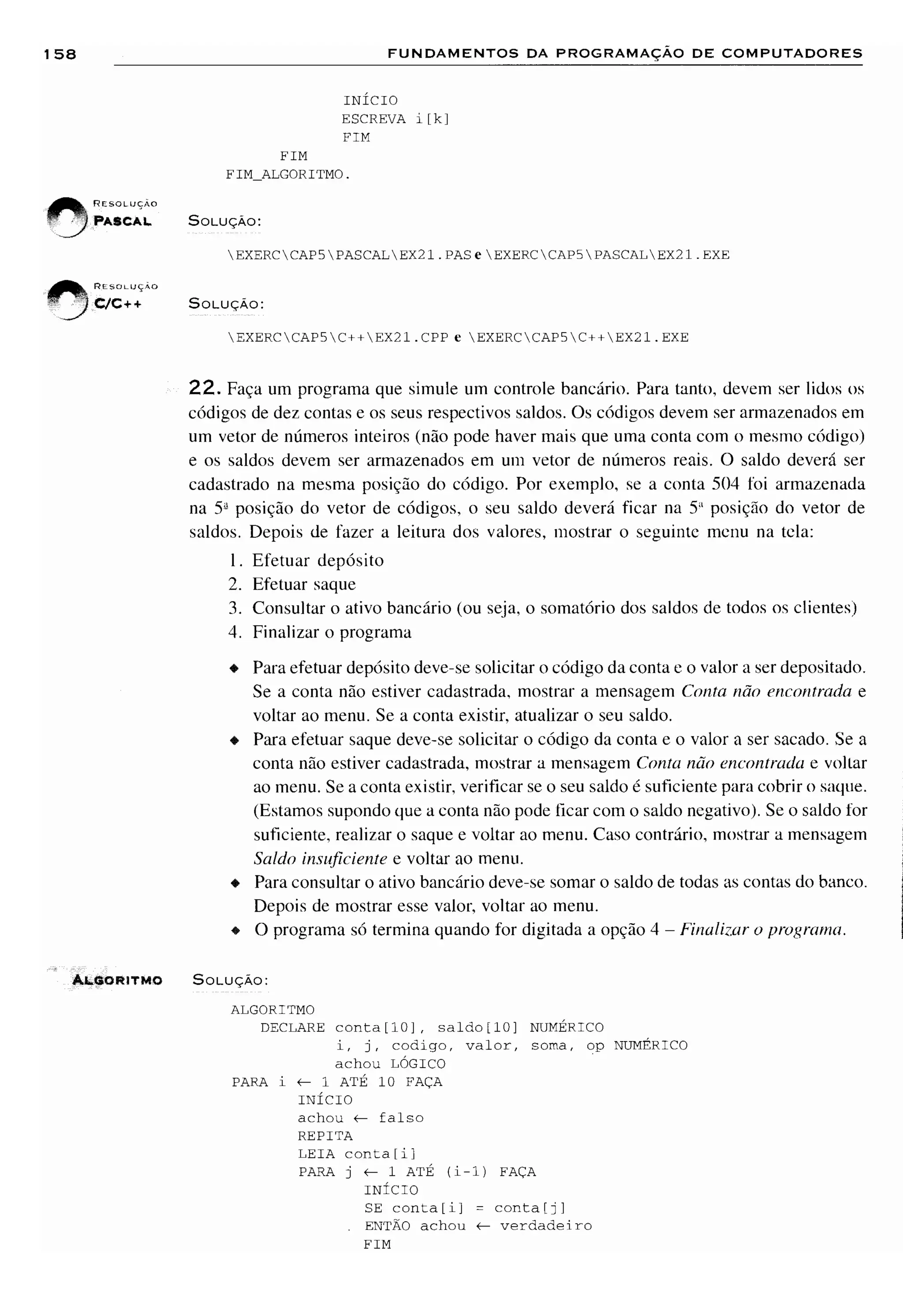 Fundamentos da programação de computadores   1ª edição