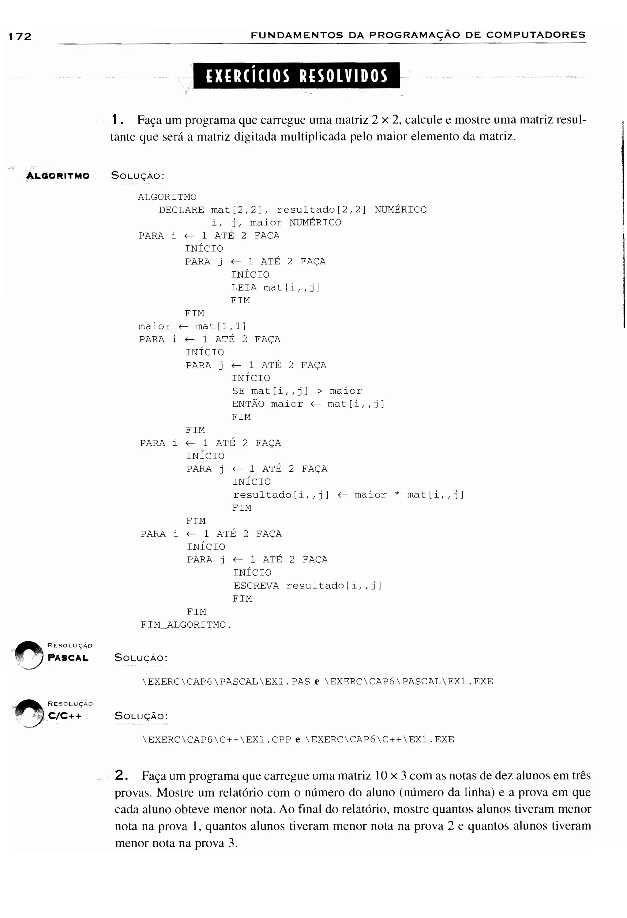 Fundamentos da programação de computadores   1ª edição
