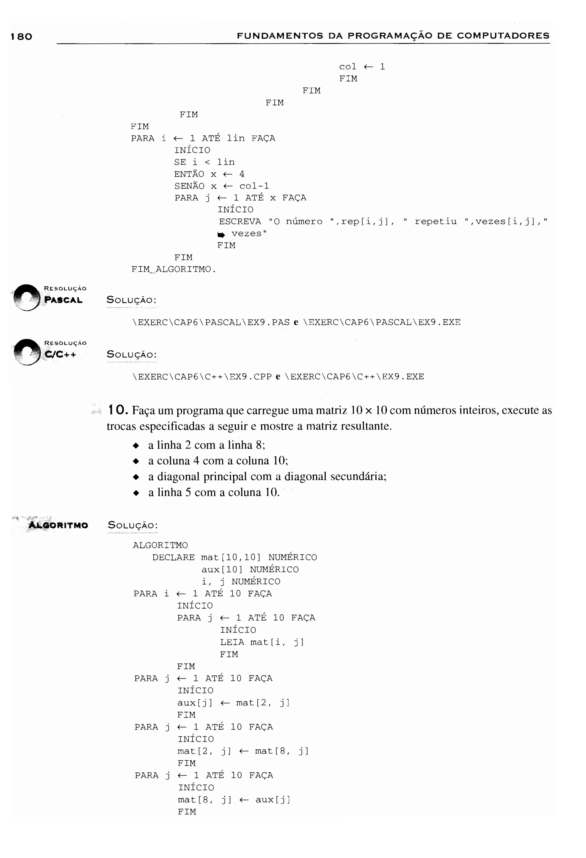 Fundamentos da programação de computadores   1ª edição