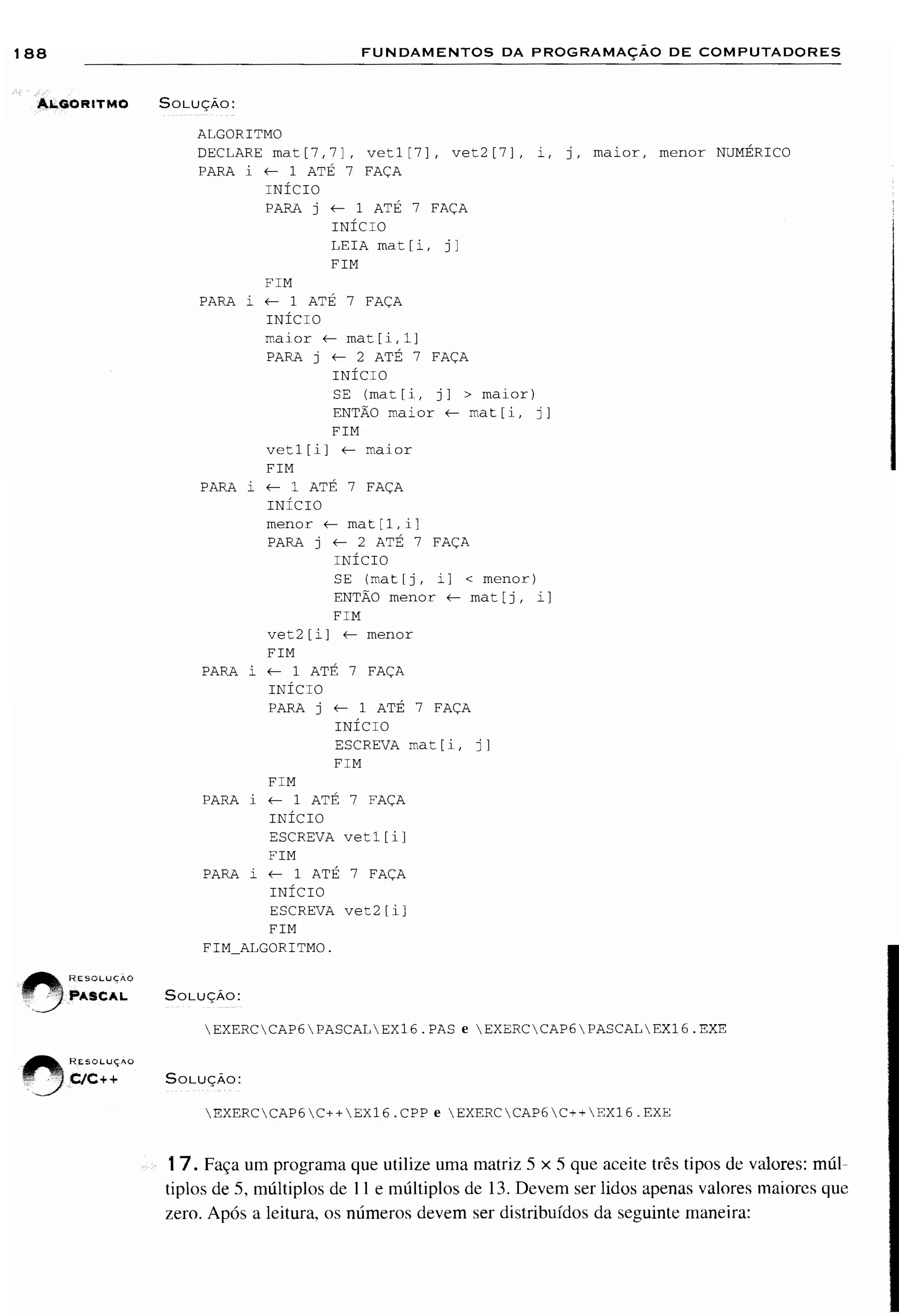 Fundamentos da programação de computadores   1ª edição