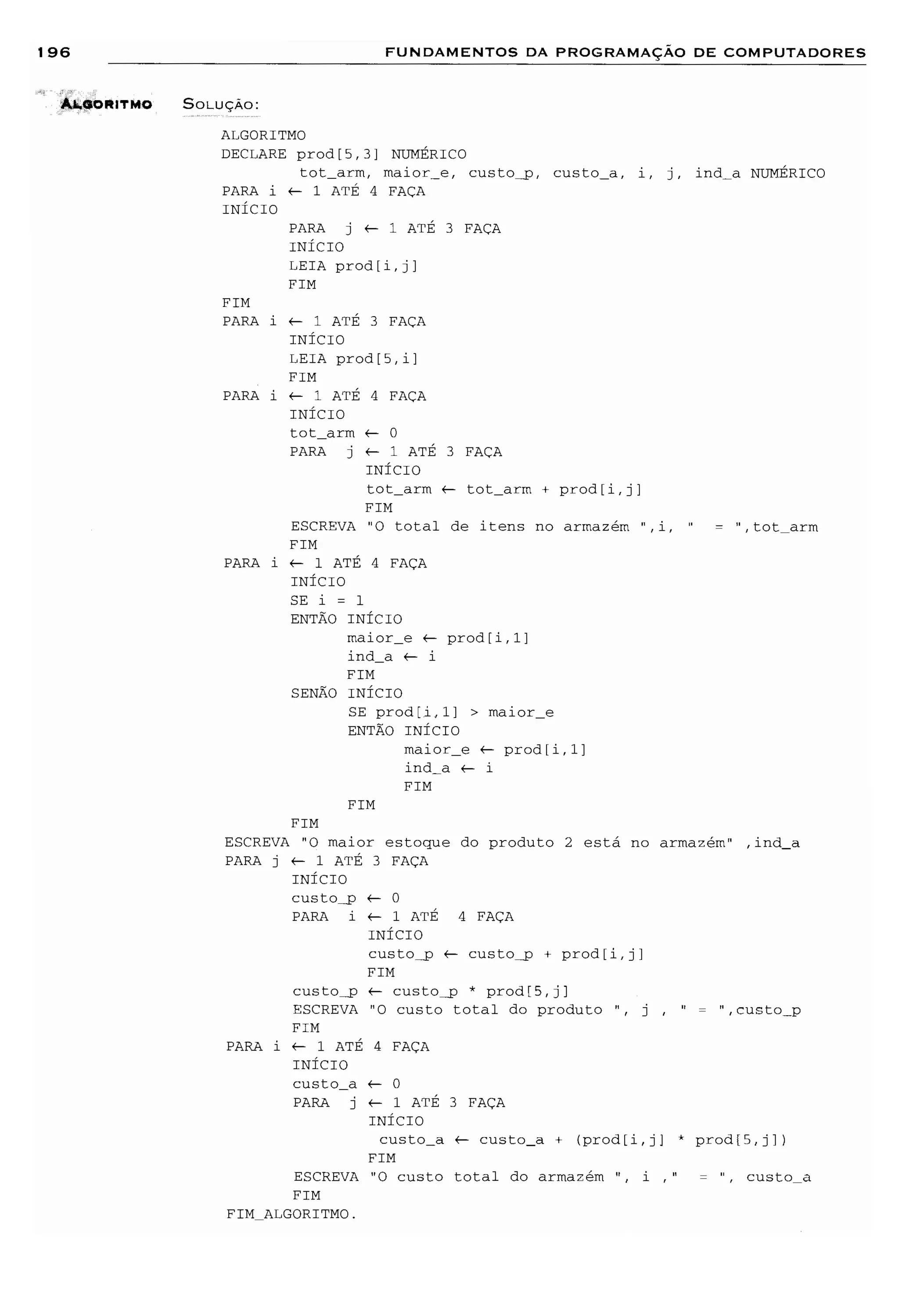 Fundamentos da programação de computadores   1ª edição