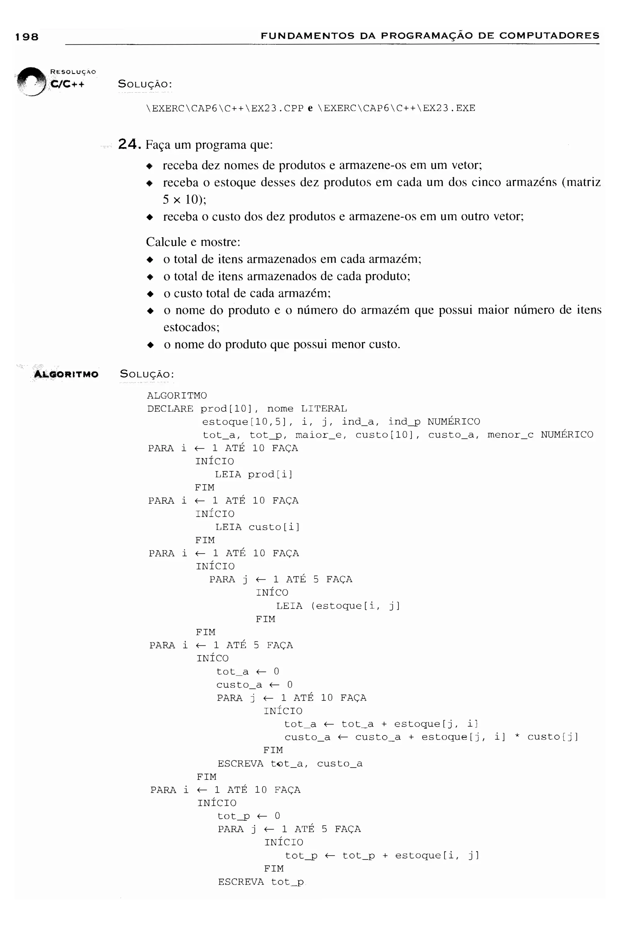 Fundamentos da programação de computadores   1ª edição