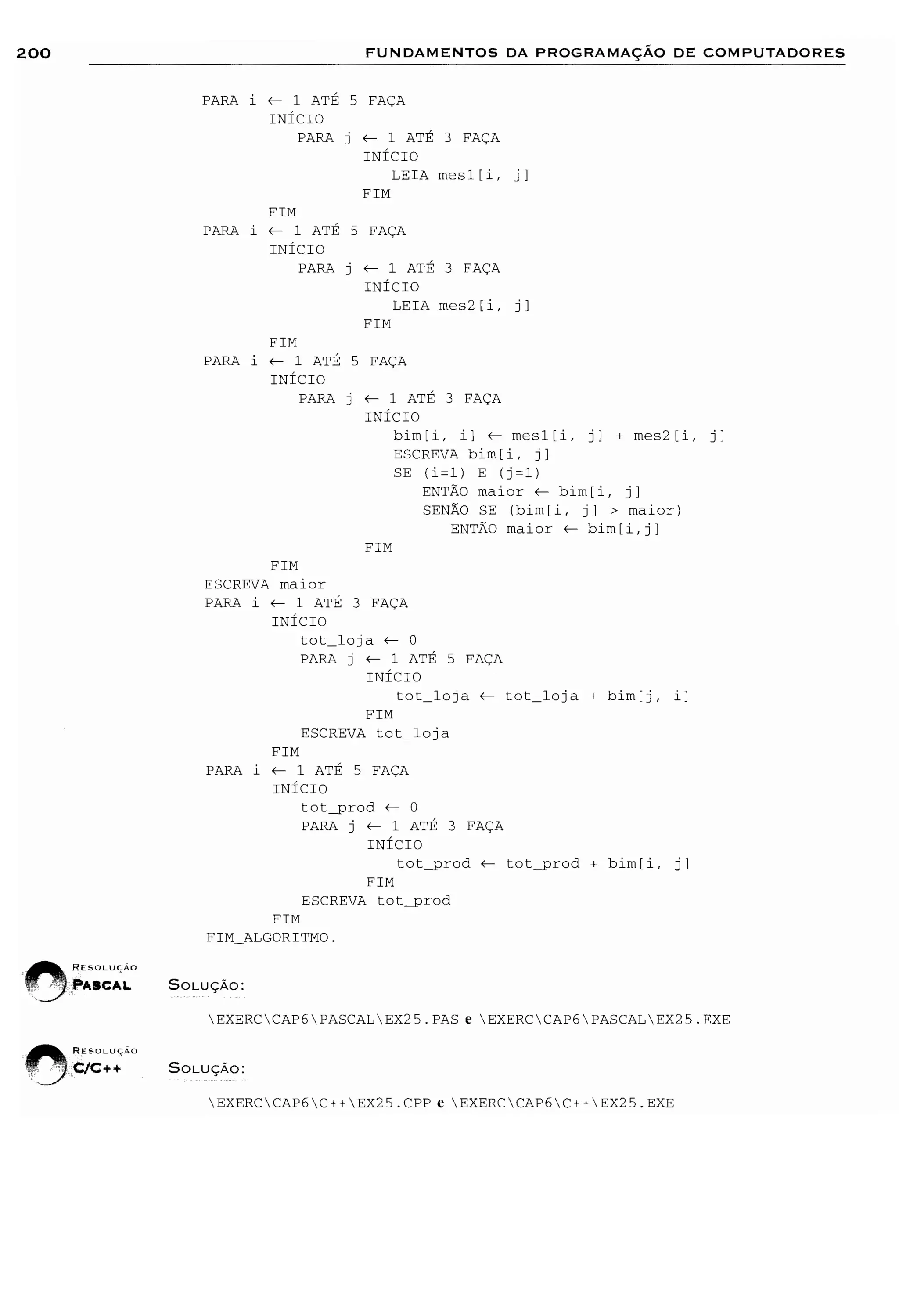 Fundamentos da programação de computadores   1ª edição