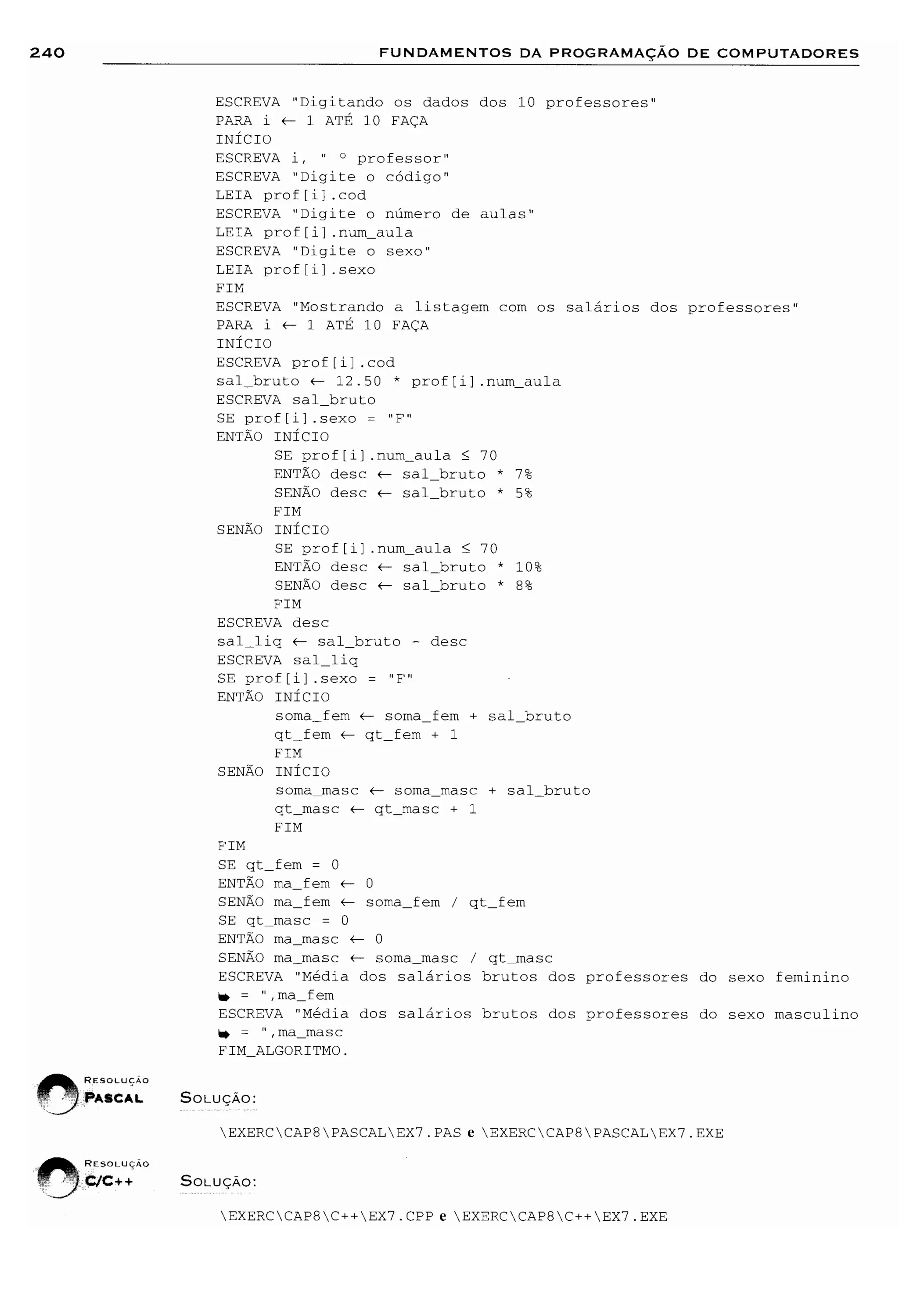 Fundamentos da programação de computadores   1ª edição
