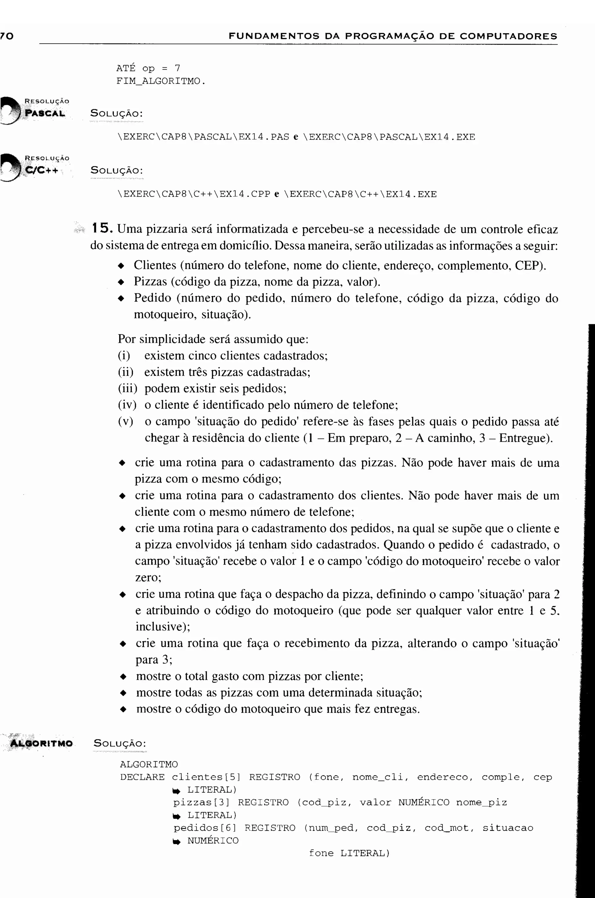 Fundamentos da programação de computadores   1ª edição