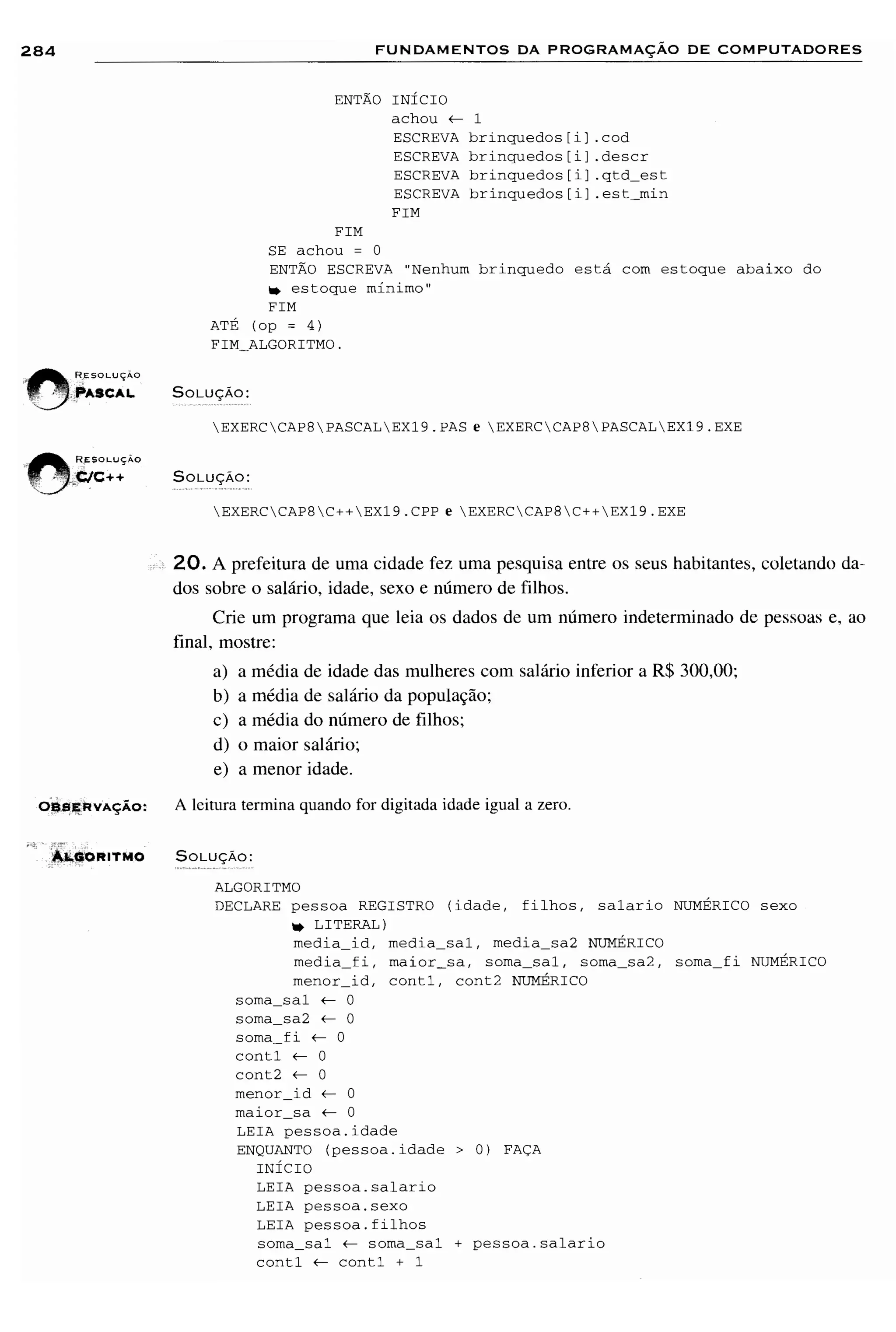 Fundamentos da programação de computadores   1ª edição