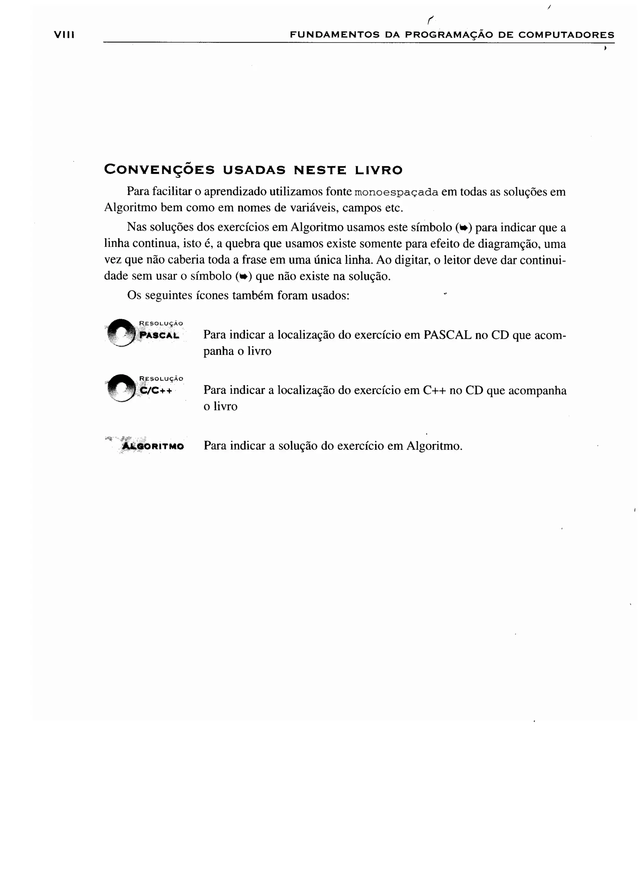 Fundamentos da programação de computadores   1ª edição