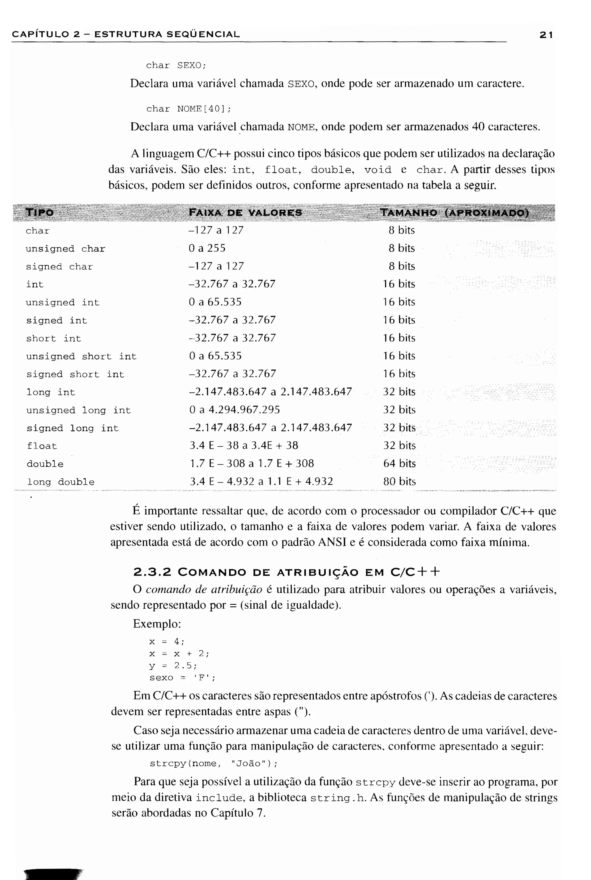 Fundamentos da programação de computadores   1ª edição