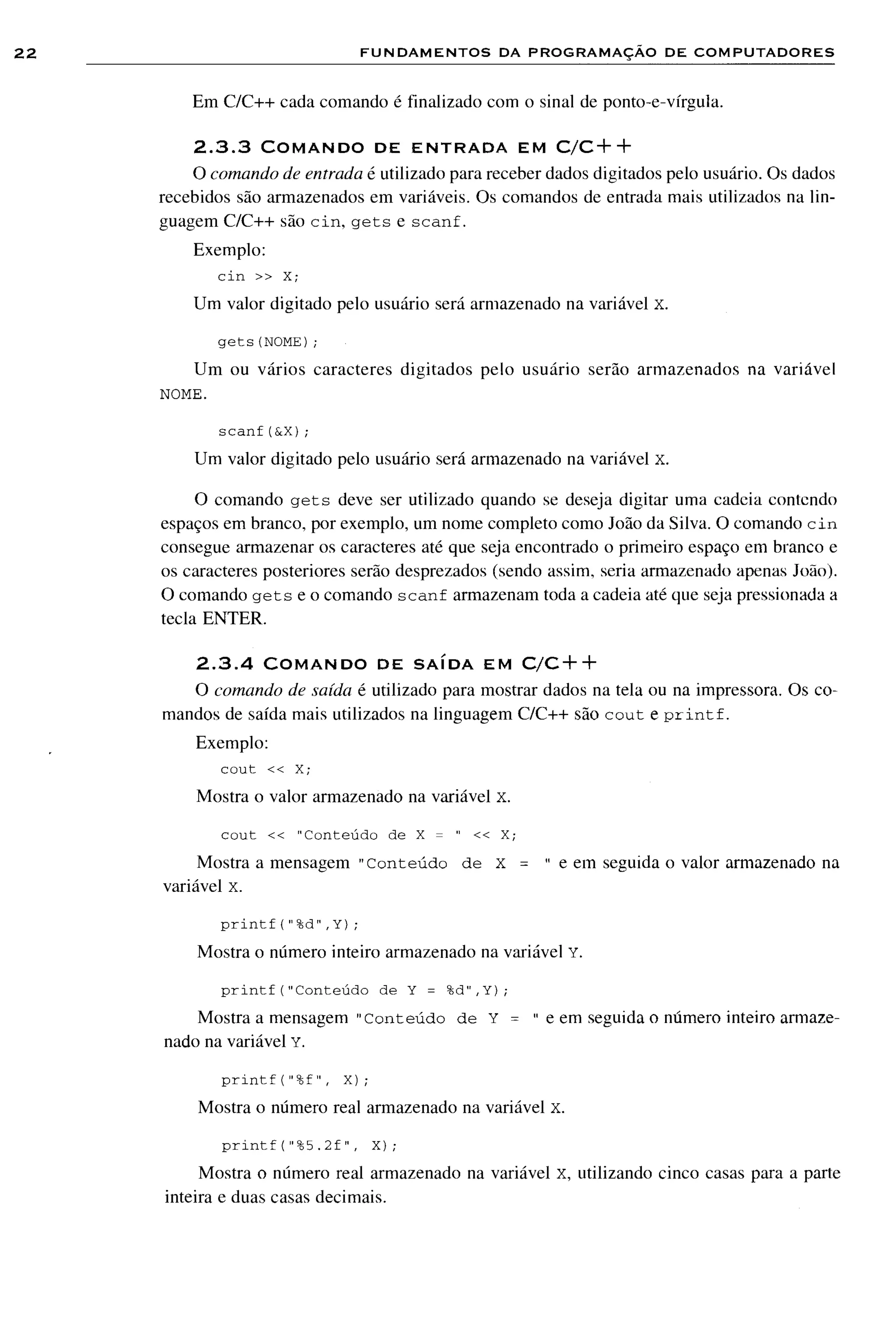 Fundamentos da programação de computadores   1ª edição