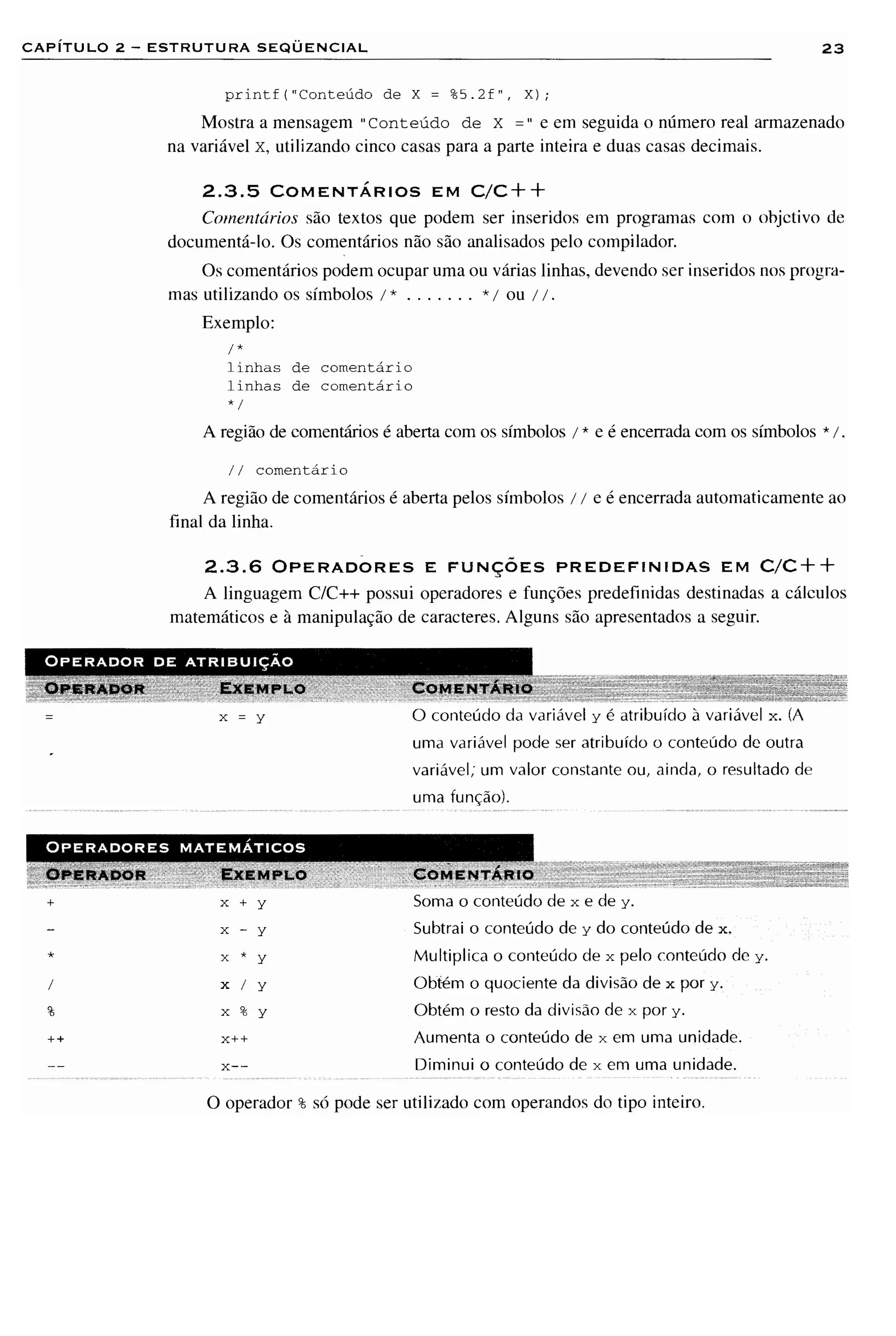 Fundamentos da programação de computadores   1ª edição
