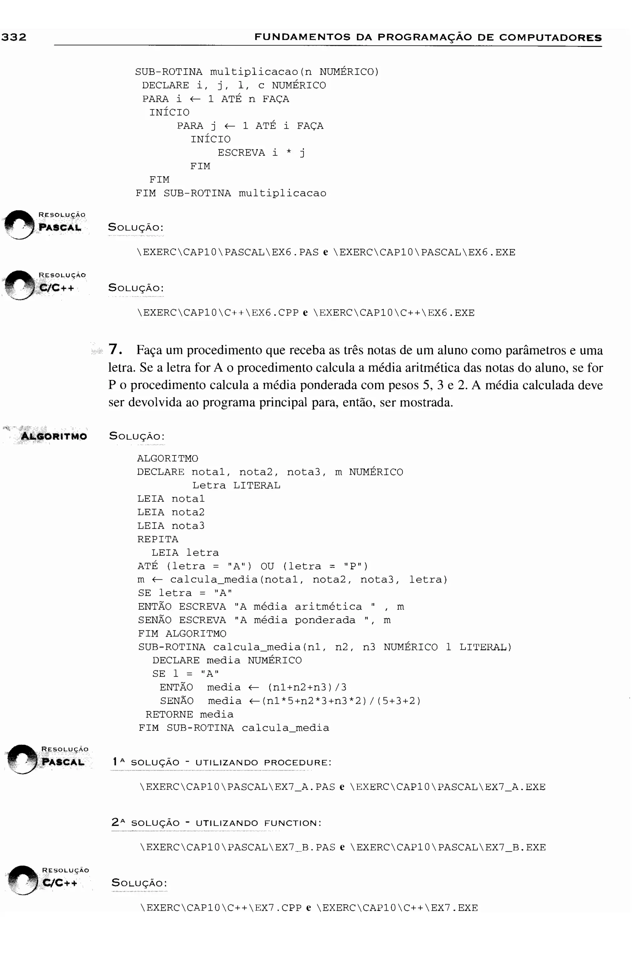 Fundamentos da programação de computadores   1ª edição