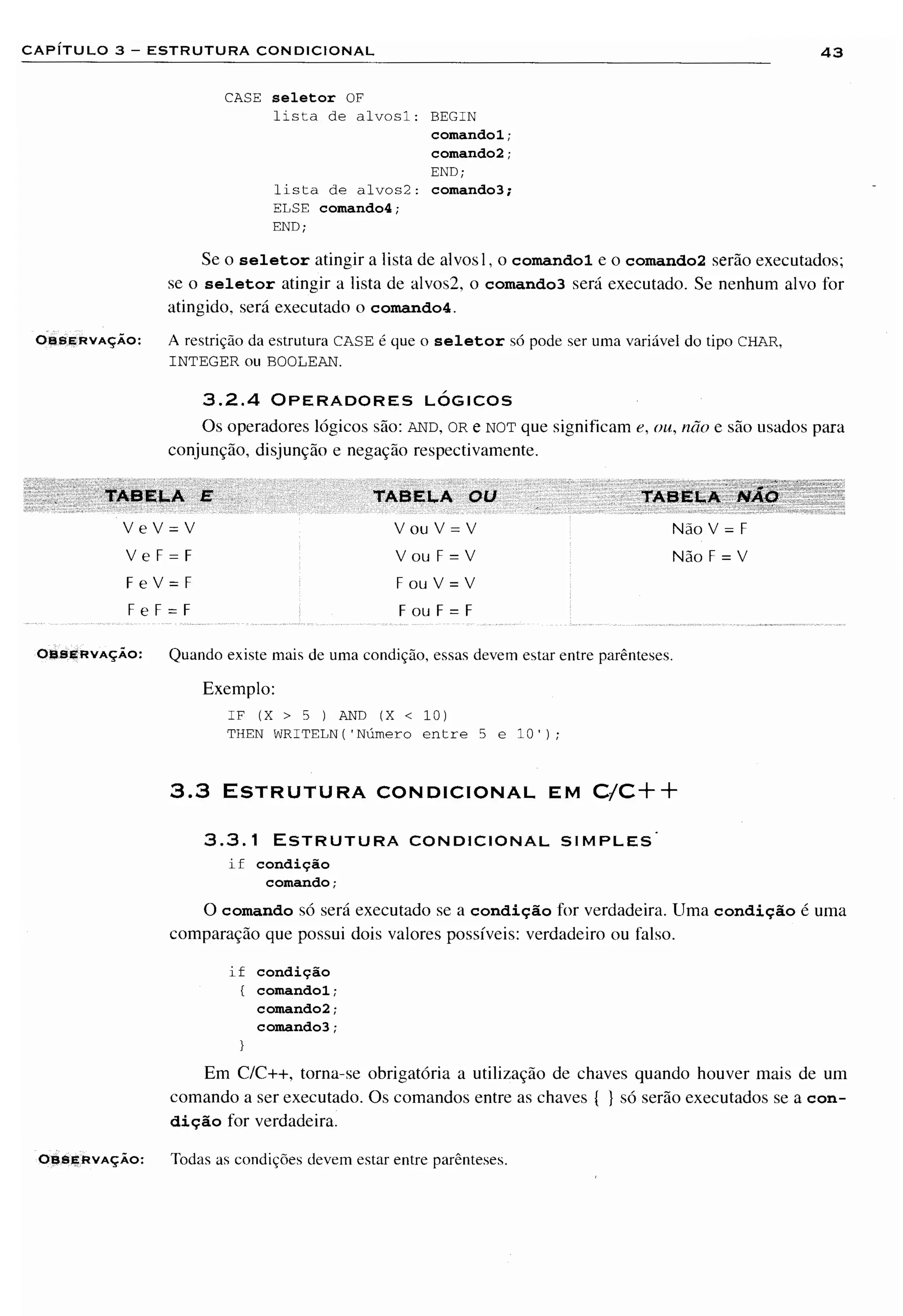 Fundamentos da programação de computadores   1ª edição