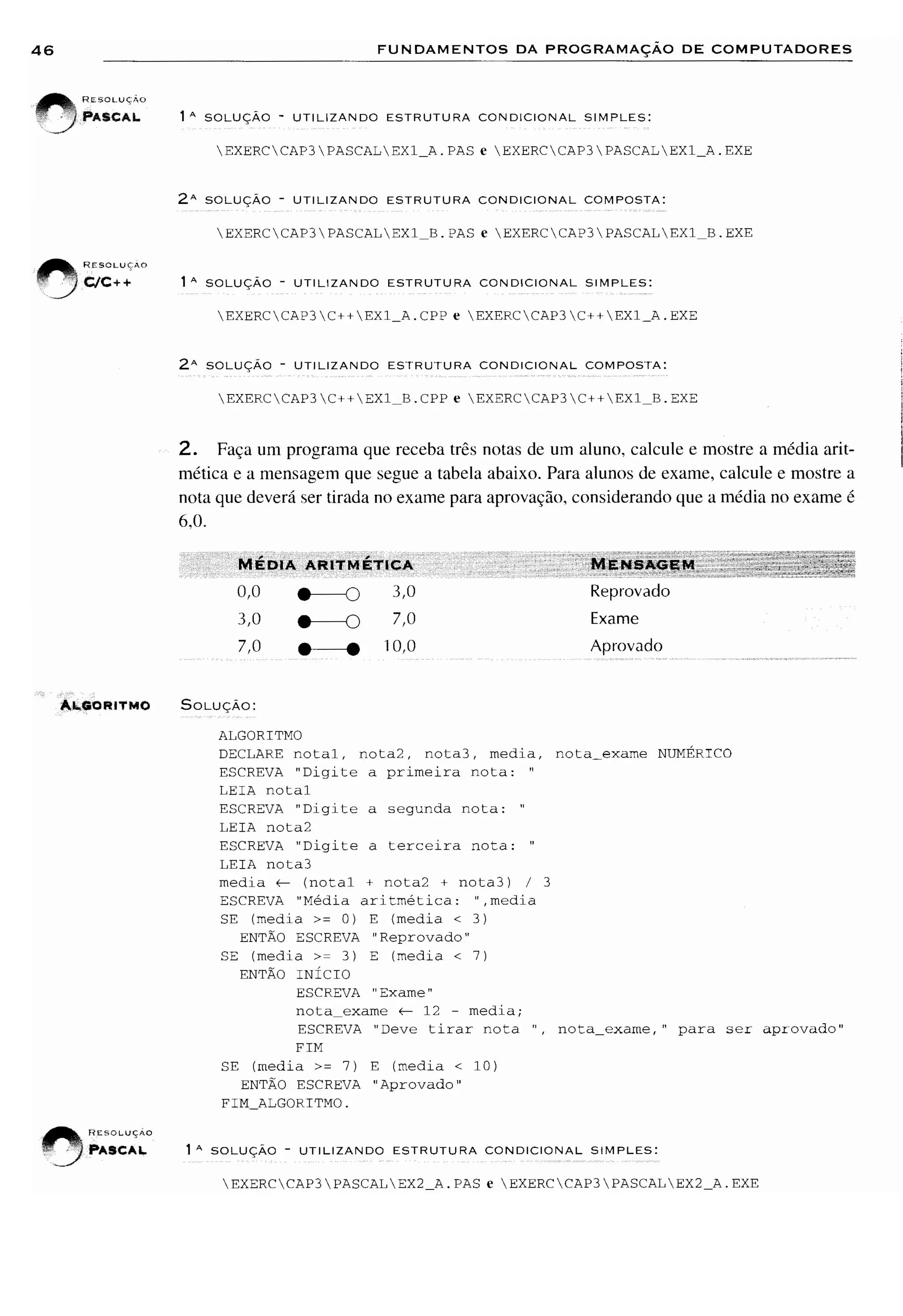 Fundamentos da programação de computadores   1ª edição