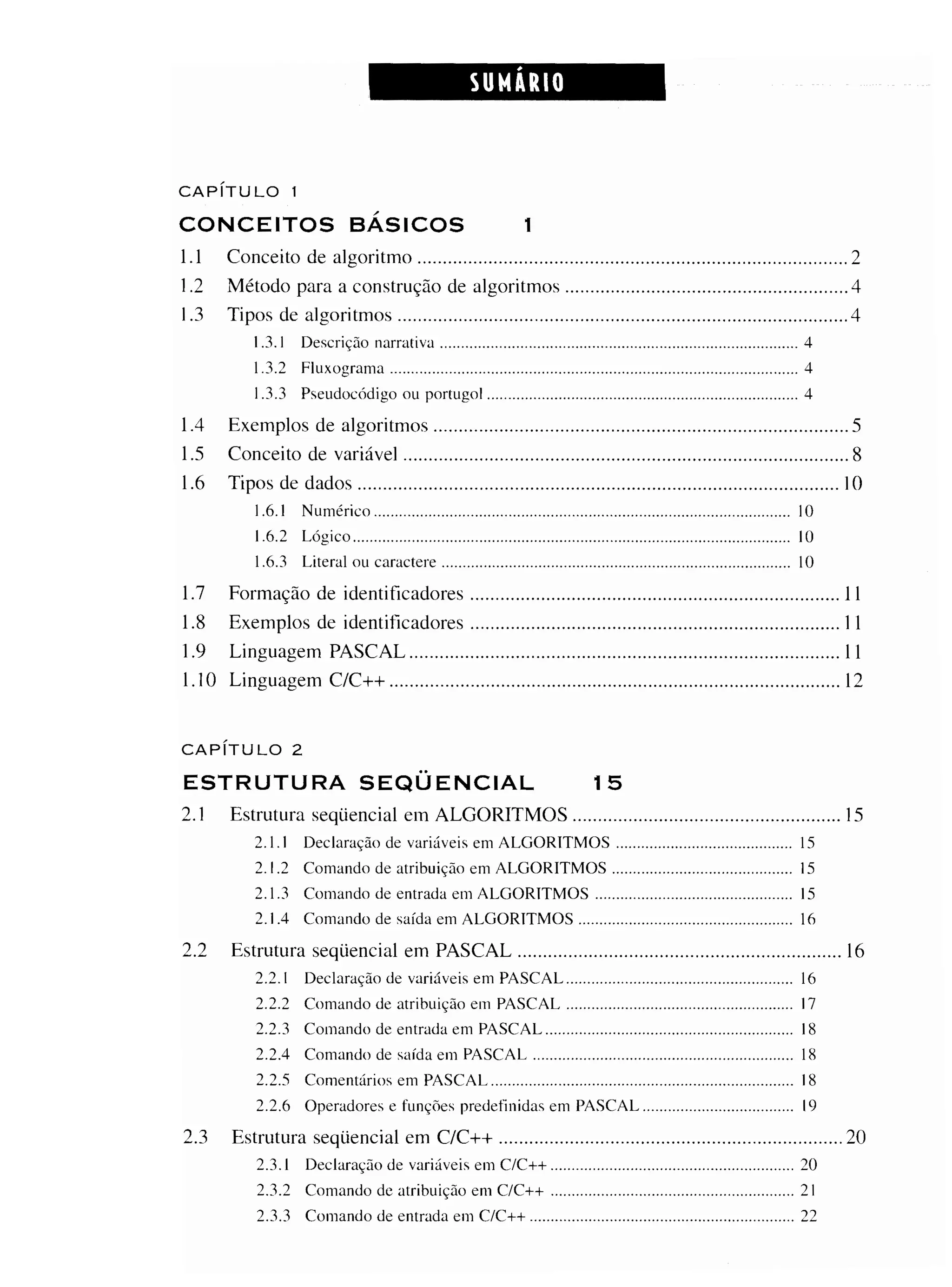 Fundamentos da programação de computadores   1ª edição