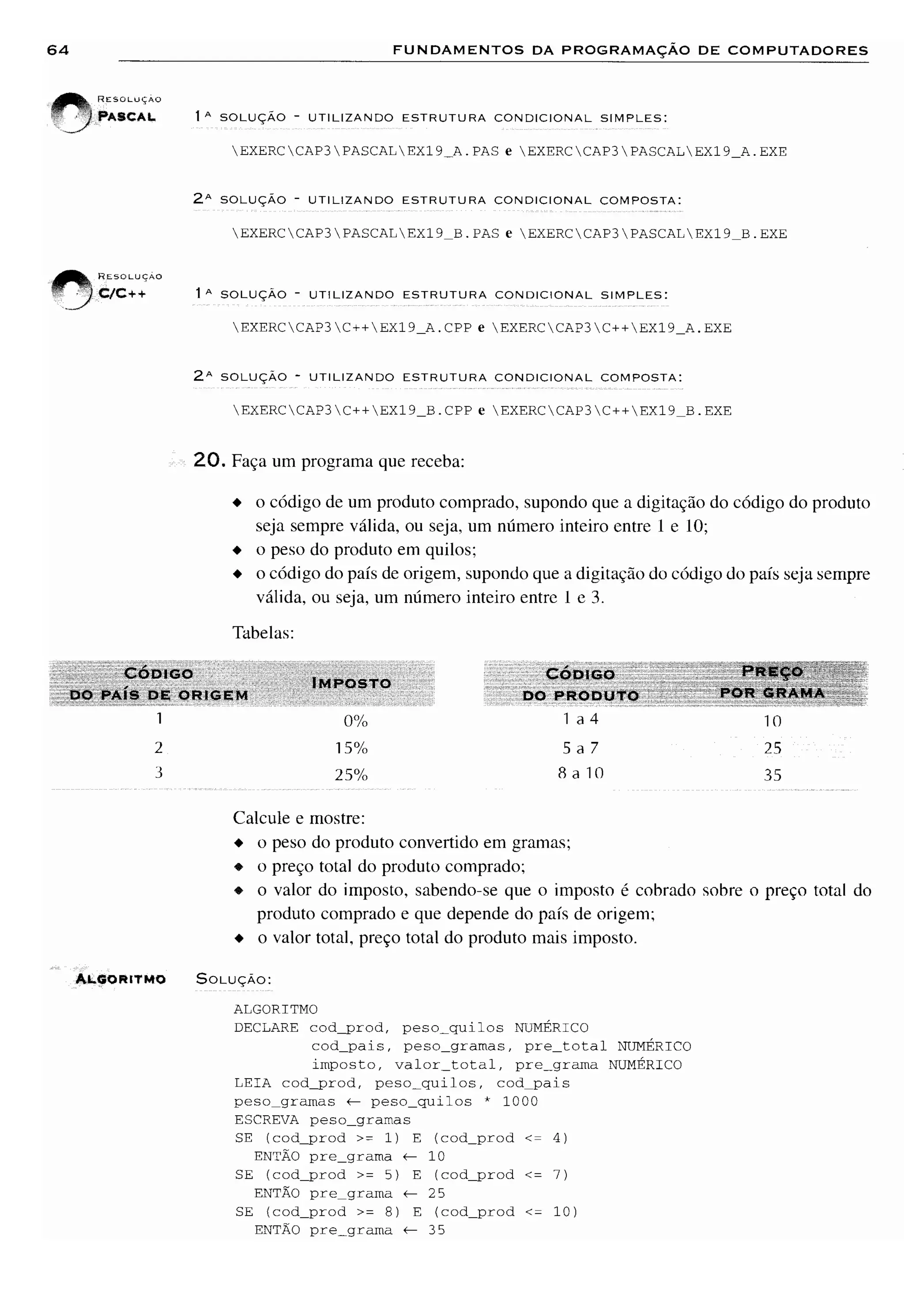 Fundamentos da programação de computadores   1ª edição