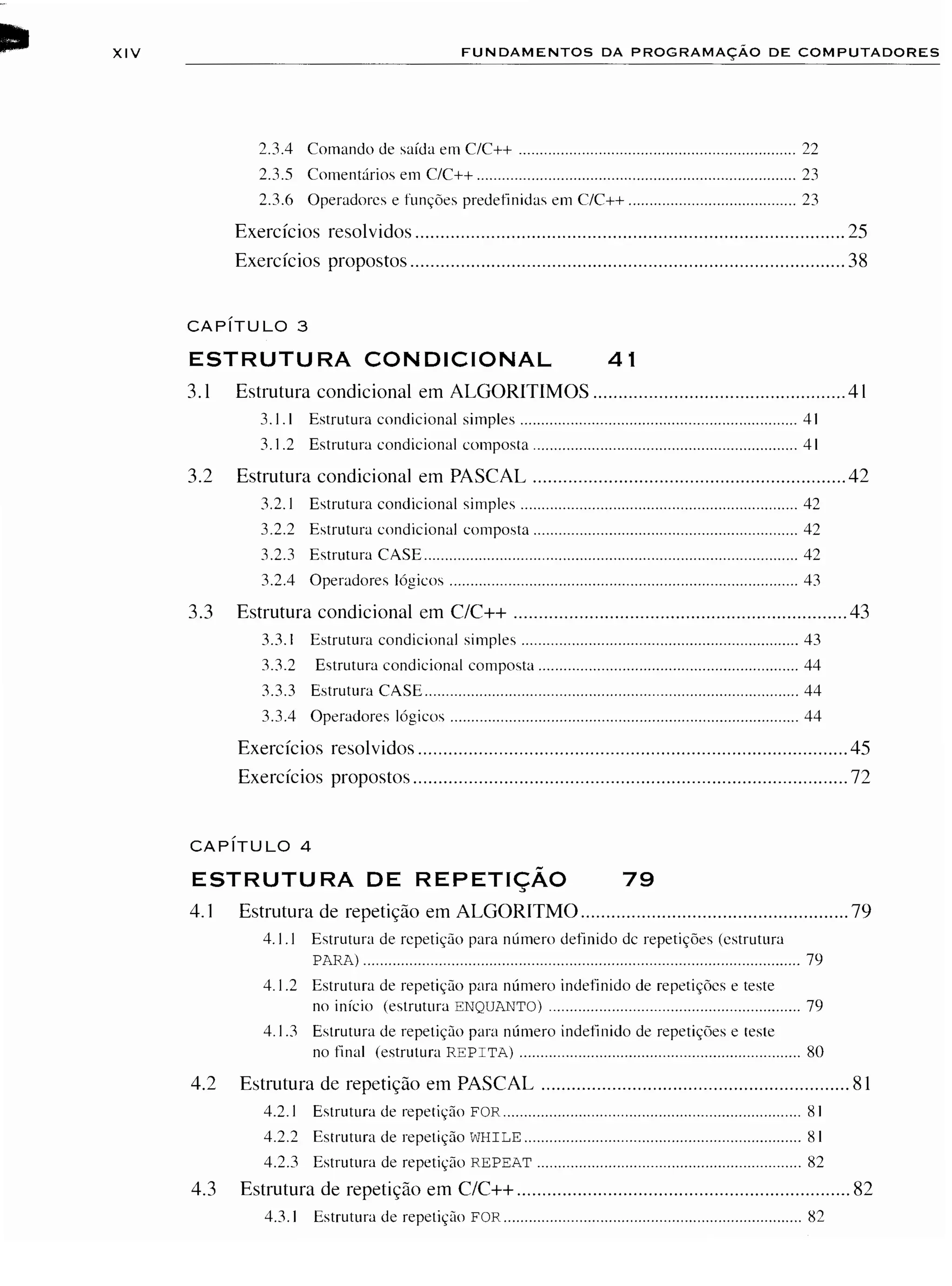 Fundamentos da programação de computadores   1ª edição