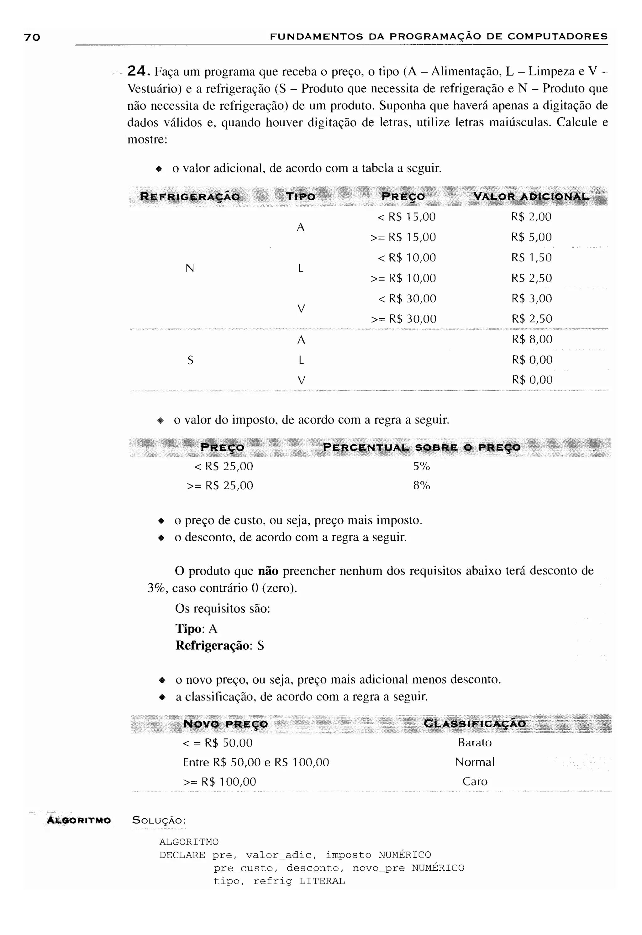 Fundamentos da programação de computadores   1ª edição