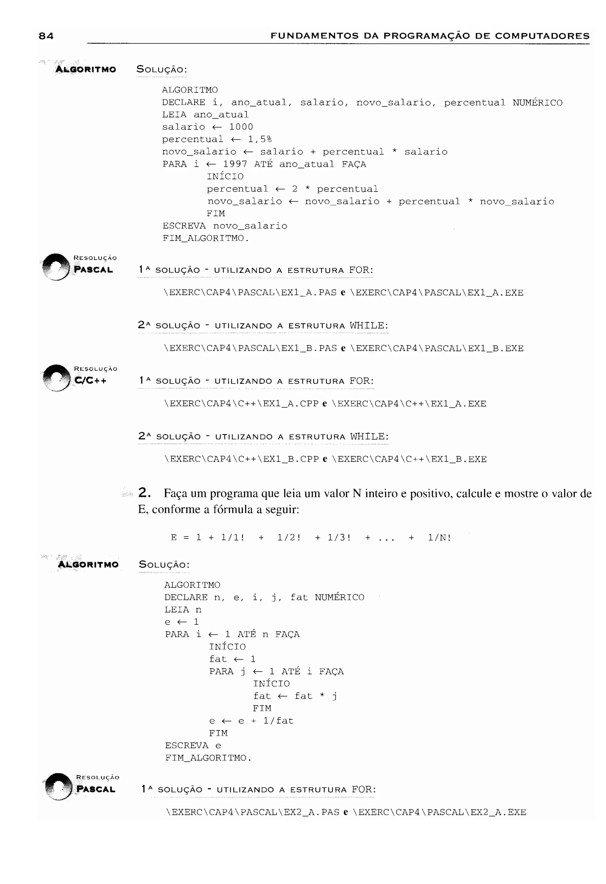 Fundamentos da programação de computadores   1ª edição