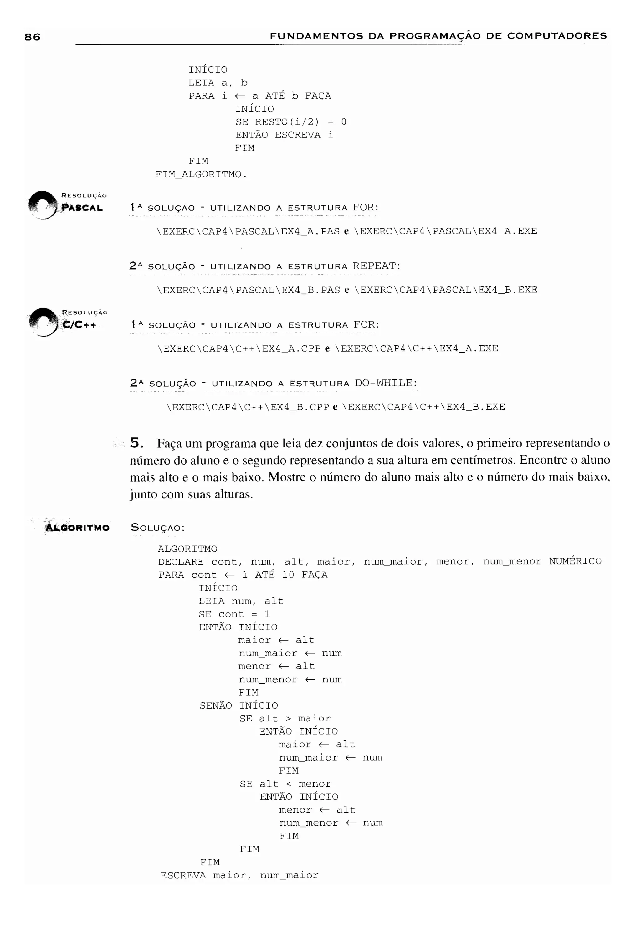 Fundamentos da programação de computadores   1ª edição