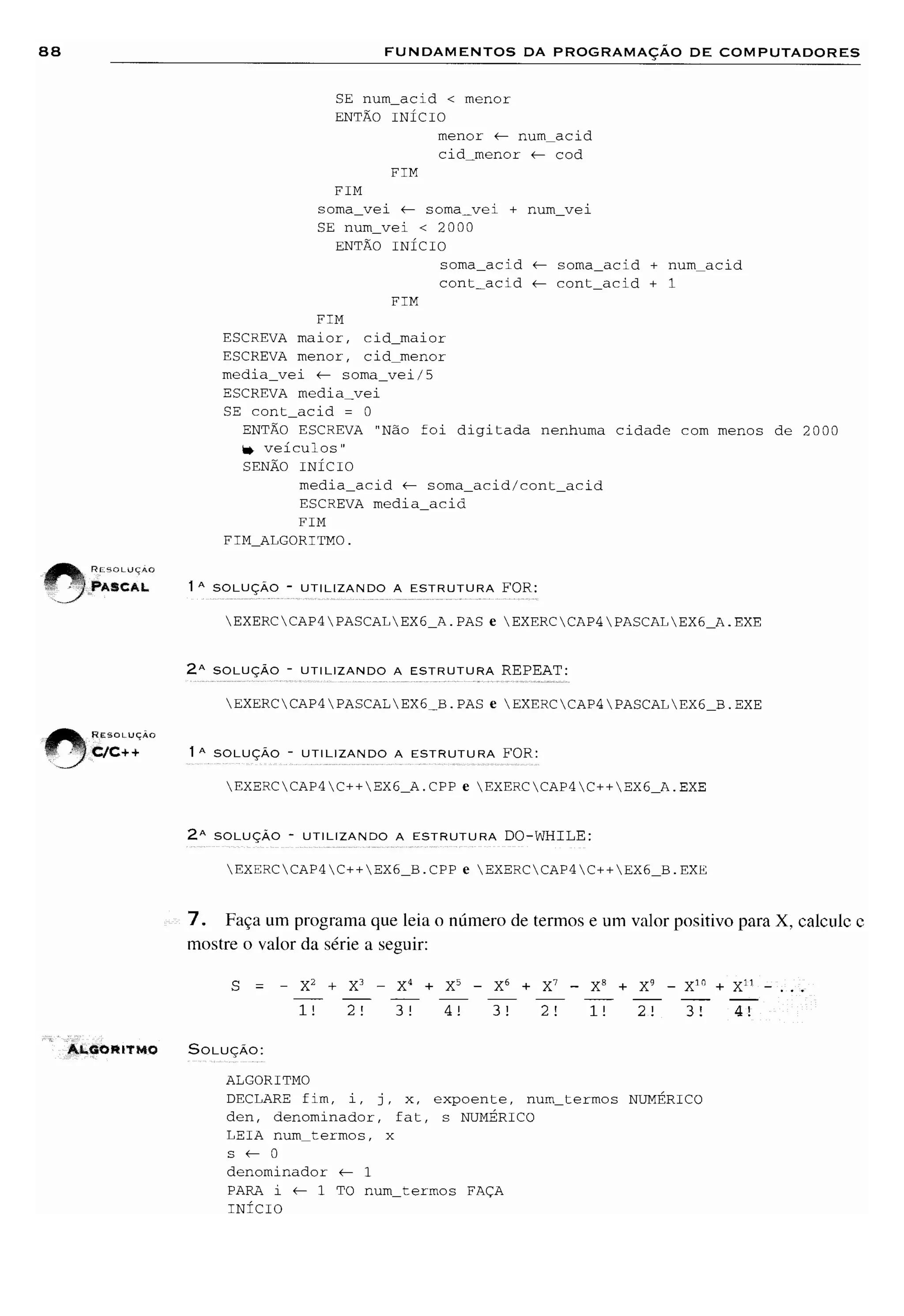 Fundamentos da programação de computadores   1ª edição