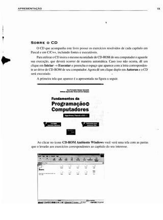 Fundamentos da programação de computadores   1ª edição