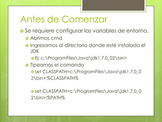 Jlex y cup en java | PPTX