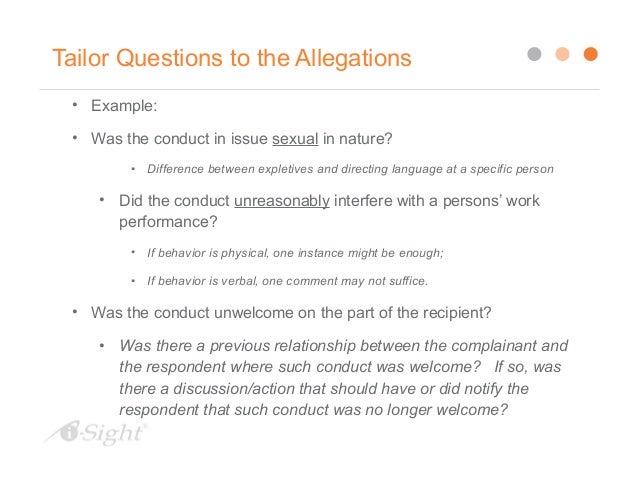 Investigating And Preventing Sexual Harassment In The Workplace