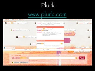 Plurk www.plurk.com   