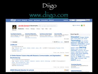 Diigo www.diigo.com   