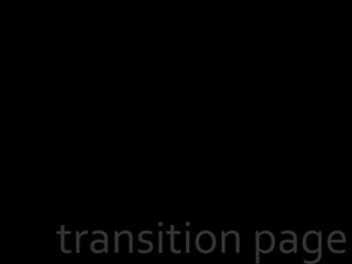 transition page 