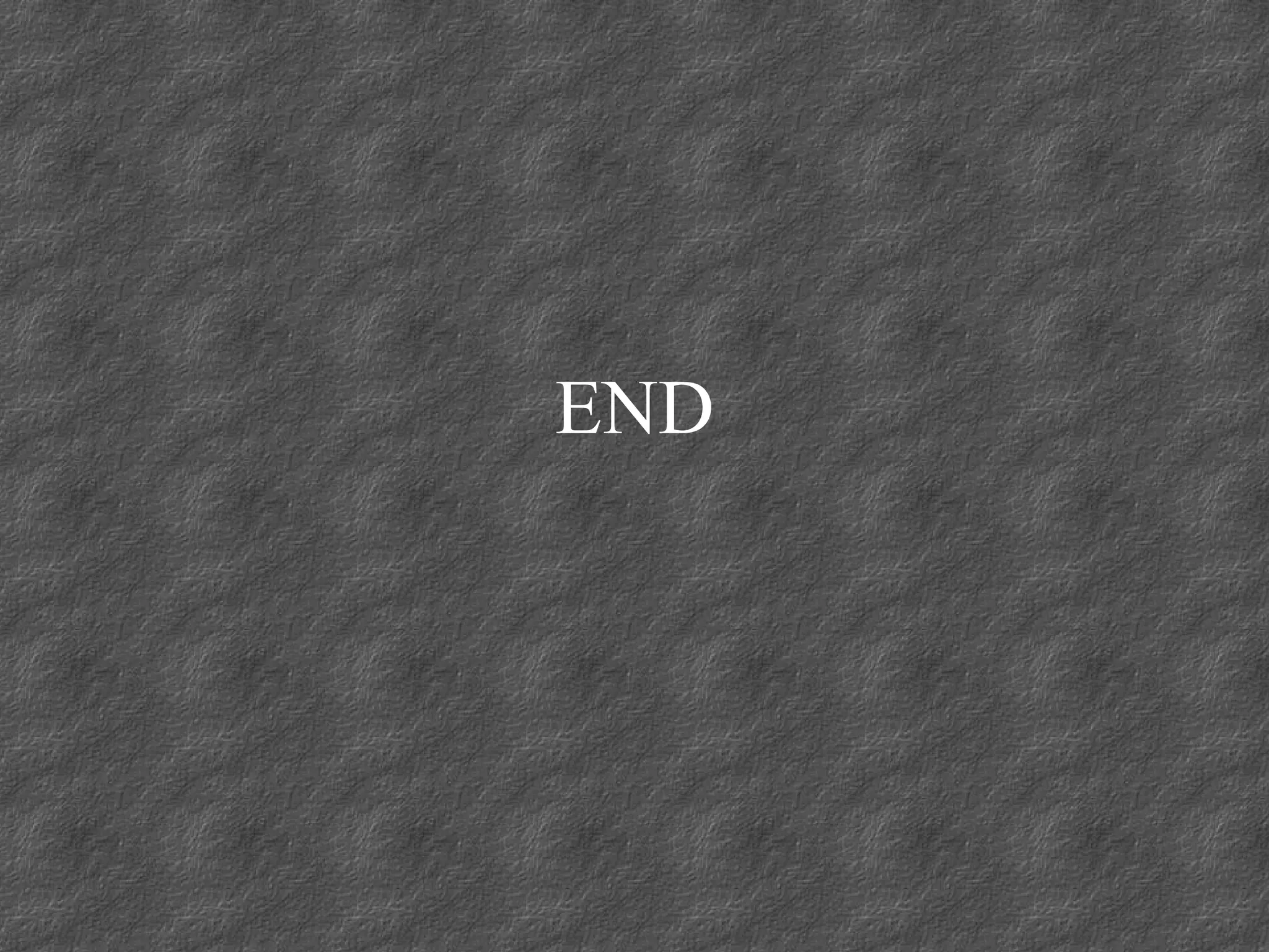 END
 