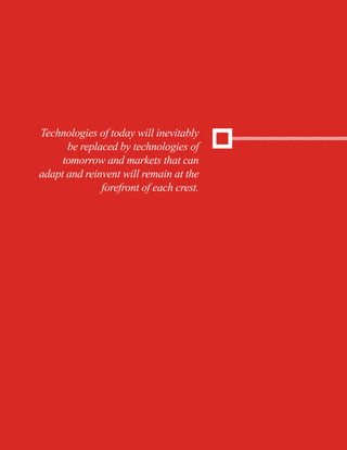 Jones Lang LaSalle • Canada High-technology Office Outlook • 2013 9

Technologies of today will inevitably
be replaced by technologies of
tomorrow and markets that can
adapt and reinvent will remain at the
forefront of each crest.

 