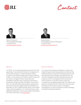 JLL Akron Office Outlook: Spring 2018 | PDF