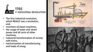 1870
2nd INDUSTRIAL REVOLUTION
The second industrial revolution is
typically seen as the period where
• electricity and
• ...