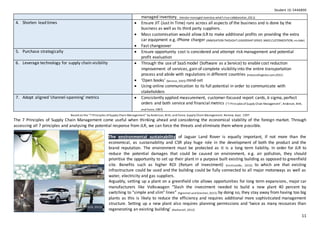 Land Rover Risk Assesment Jaguar Land Rover - Integrated Assessment | DOCX