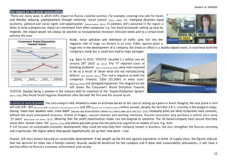 Land Rover Risk Assesment Jaguar Land Rover - Integrated Assessment | DOCX
