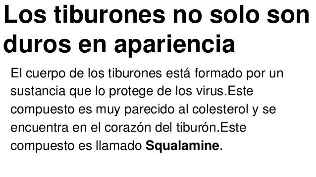 Porque El Tiburon Es Inmune Al Cancer