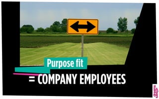 = COMPANY EMPLOYEES
Purpose fit
 