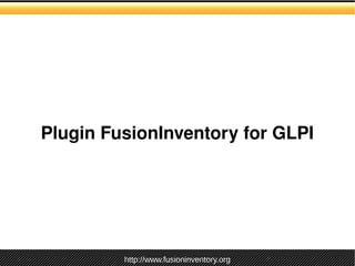 Présentation FusionInventory JM2L 2010 Slide 19