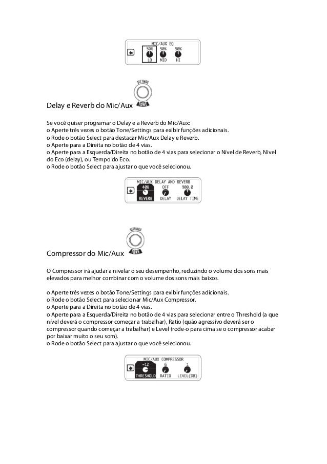 Manual do pedal Line 6 JM4 (PORTUGUÊS)