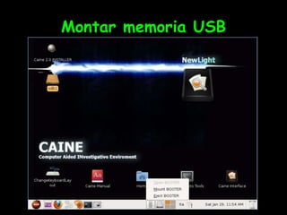Montar memoria USB